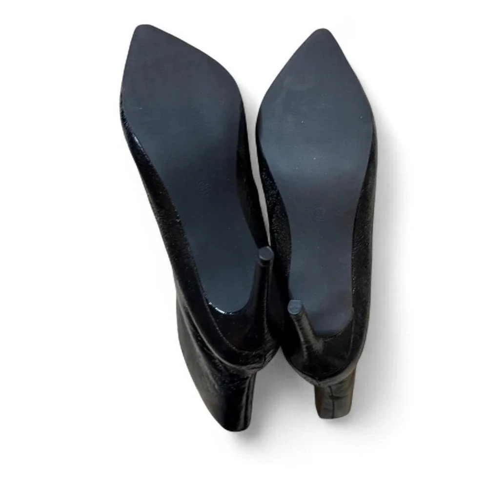 MIA Faux Leather Pointed‎ Toe Stilletto Ankle Boots